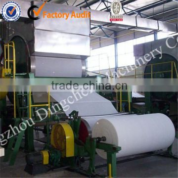Hot Sale in Africa 2880mm Model Tissue Paper Serviette Paper Making Machinery with Raw Material of Waste Paper, Wood Pulp
