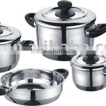 Cookware set stainless steel