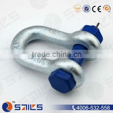 us type bolt type chain shackle with safety pin