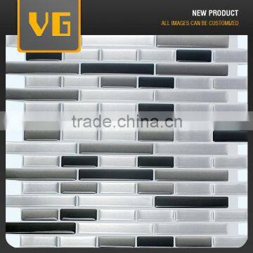 China wholesale decorative adhesive bathroom gel resin pvc sticker