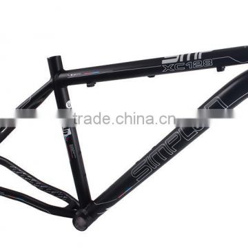 OEM Aluminum Mountain bike frame XC128 BK MADE IN CHINA