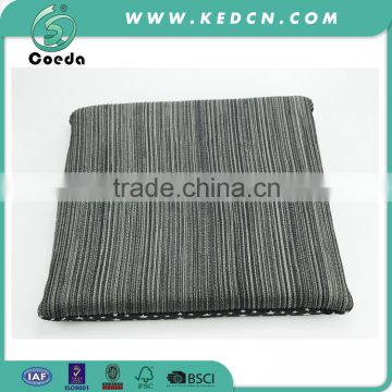 2016 fabric polyester sponge square cushion