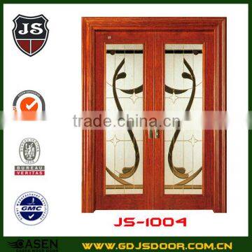 100% pure teak sliding glass door