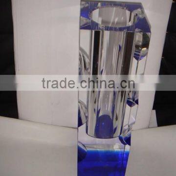 Beautiful glass vase for wedding decoration CV-1017