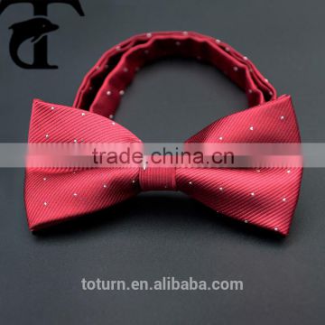 cheap price red 100% silk wholesale school uniform bow ties for wedding                        
                                                                                Supplier's Choice