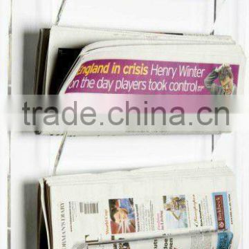 China supplier hanging newspaper holder with high quality