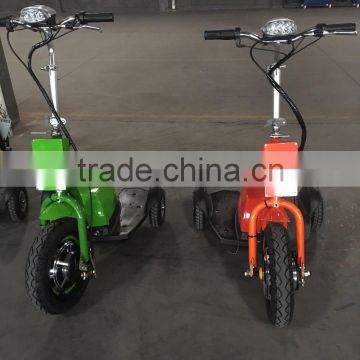 popular 350w 36v 3 wheel electric bike cheap mobility scooter 2 seat for adult