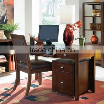 classical simple Home Office Set with Chair in Root Beer Color/home office furniture