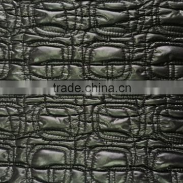 quilting fabric,100% polyester spandex embroidered fabric,quilted fabric for down coat,jacket and garment fabric