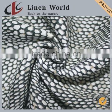 1313 Printed Garment Use 100%Linen Fabric