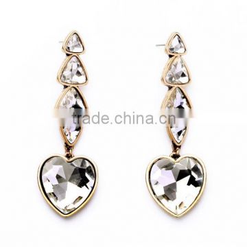 In stock 2016 Fashion Dangle Long Earring New Design Wholesale High quality Jewelry SKC1589