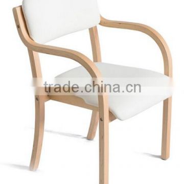 wood stacking chair for living room or dining room