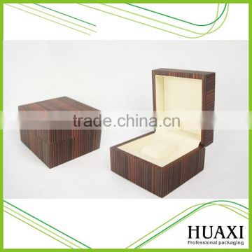 2016 Hot Wholesale Dark Brown Wood Watch Box Packaging