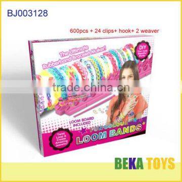 Gift box refill elastic rubber band bracelet diy crazy loom band kit