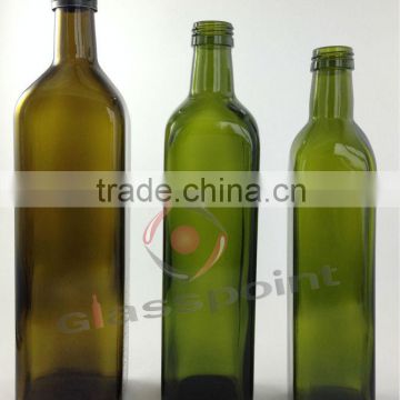 Clear Green 250ml 500ml 750ml olive oil glass bottle
