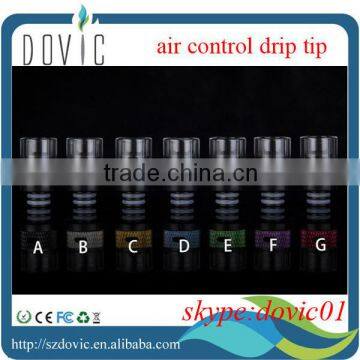 Colorful 510 drip tip with air control function