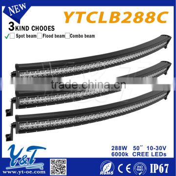 50 inch 288W LED light bar car parts accessories made in China