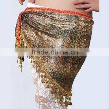 High Quality Beaded and Sequin Belly Dance Tribal Hip Scarf
