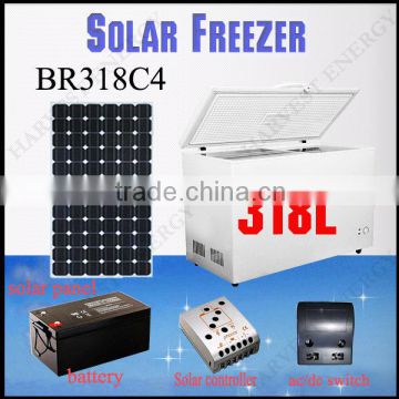 High Quality Cooling BR318C4 12v/24v DC Compressor Solar Freezer