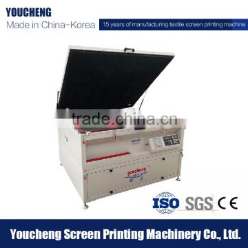 Screen printing exposure units for screen printing