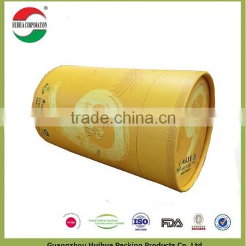 Printing Round Paper 4 c printing Tube Can For Tea Packing