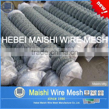 2.5mm wire Galvanized and pvc coated chain Link fence mesh