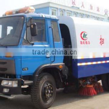 Chengli 4x2 Dongfeng Euro3 190hp 10 tons RHD sweeper truck