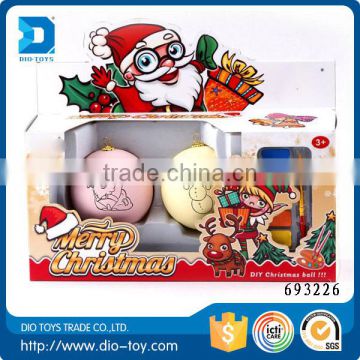 hot new products for 2016 drawing ball toys christmas decoration ball funny toys for kids