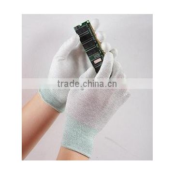 antistatic PU gloves(carbon fibre liner)