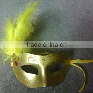 feathered venetian party mask for sale