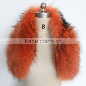 Myfur Customized Genuine Fur Real Raccoon Fur Winter Scarf with Cheap Price