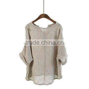 Quality primacy top level japanese style blouse