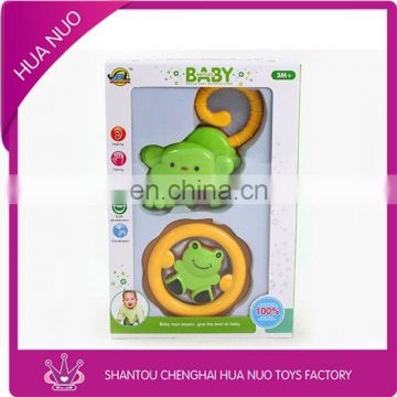 New design plastic baby hand bell toy