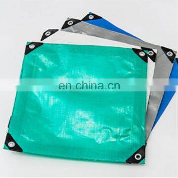 HDPE Waterproof Tarpaulin Sheet Dark Blue Orange