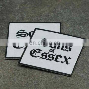 high quality woven school labels patches