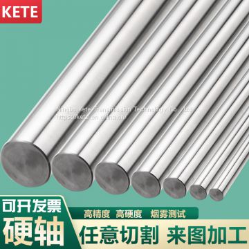 2015 Best Sale mechanical parts chrome hardened linear bearing shaft 8mm for glass manufacturing device