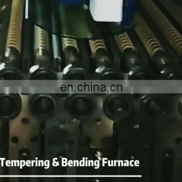 Horizontal crosswise lengthwise Bend glass tempering furnace with standard accessory