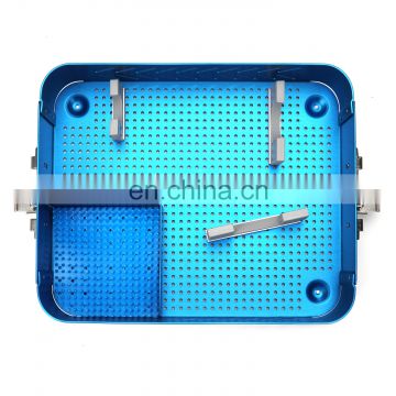 Orthopedic Surgical Instruments Aluminum Sterilization Box for Drill and Saw