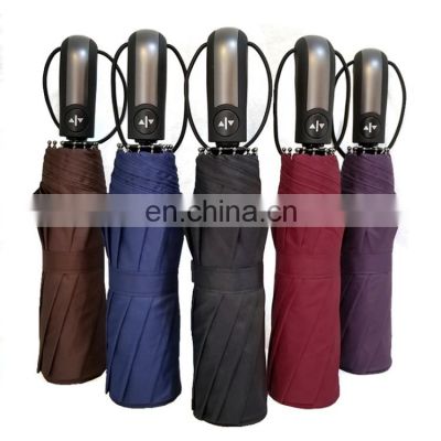 Amazon Hot Selling Portable Windproof Automatic Folding Umbrella