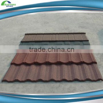 Hot Sale Spanish Style Stone Color Coated Metal Roofing Tiles