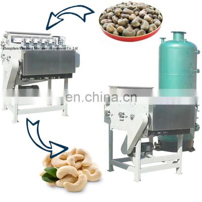 Automatic Chickpea cashew nut plant dehulling shelling processing machine