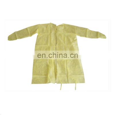 Disposable Nonwoven PP Isolation Gown Blue Green White
