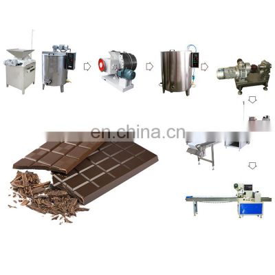 chocolate production line full automatic pillow packing machine
