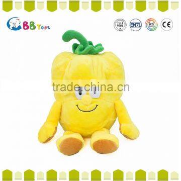 Carrefour Certified Factory ICS factory high Quality various kinds of fruit plush vegetables toys