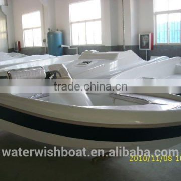 waterwish boat QD 12 OPEN fiberglass motor boat