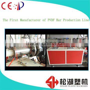 Different Size PVDF Bar Plastic Extruion Equipment
