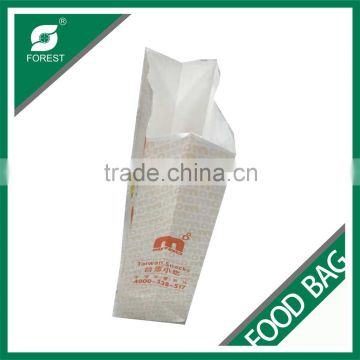 fancy printing paper bag for packing food in China mainland