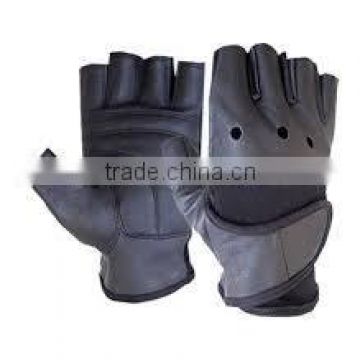 Leather custom weight lifting gloves