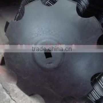 machine parts 40MnB Boron steel harrow and plow disc blade for sale