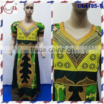 Chowleedee CL4185 Fashion style good quality women african bazin dress for sale
